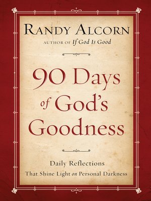 cover image of Ninety Days of God's Goodness